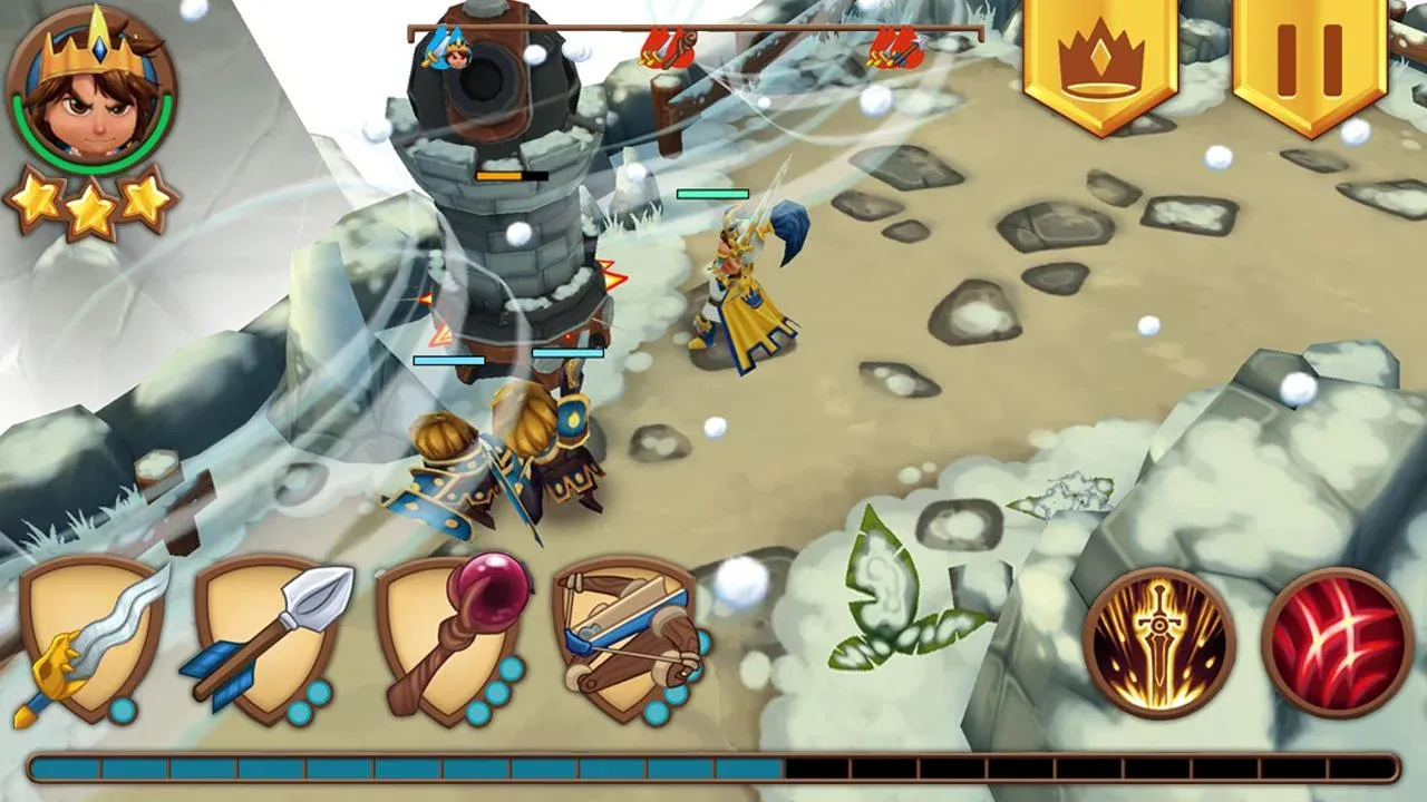Royal Revolt v1.6.1 APK Мод (Много денег) Screenshot 2