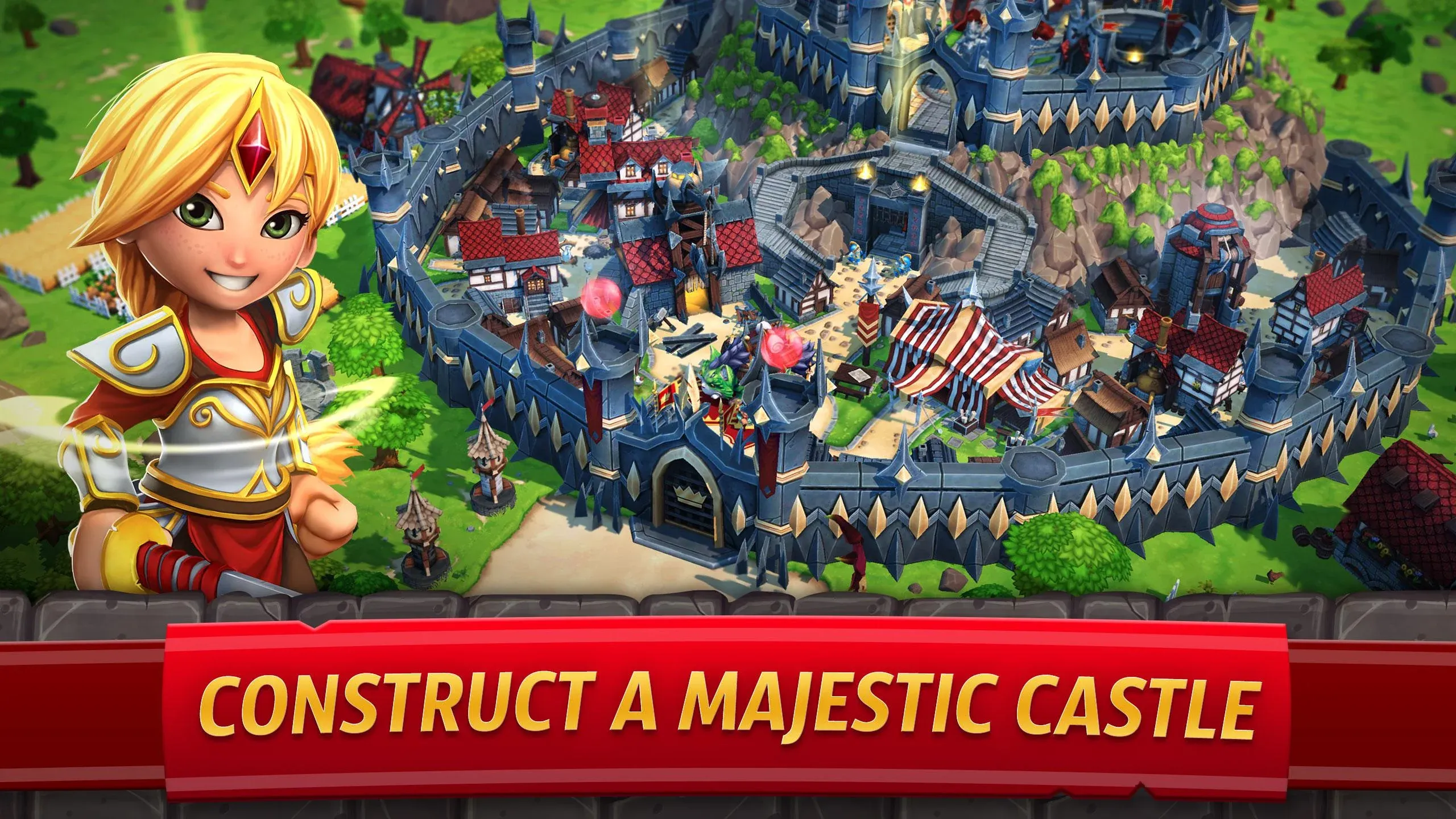 Royal Revolt 2 v12.3.0 APK Мод (Меню, Режим бога, Тупой враг) Screenshot 4