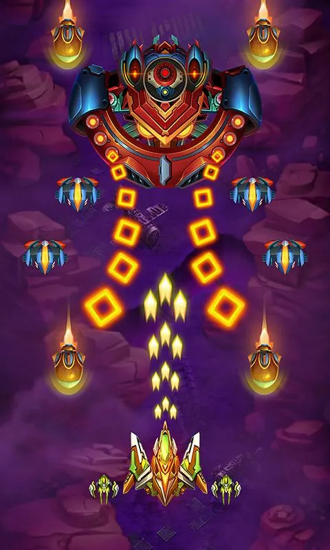 Infinite Shooting: Galaxy War [мод: бесплатные покупки] Screenshot 4