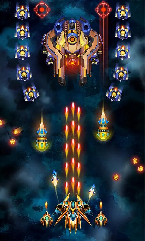 Infinite Shooting: Galaxy War [мод: бесплатные покупки] Screenshot 5