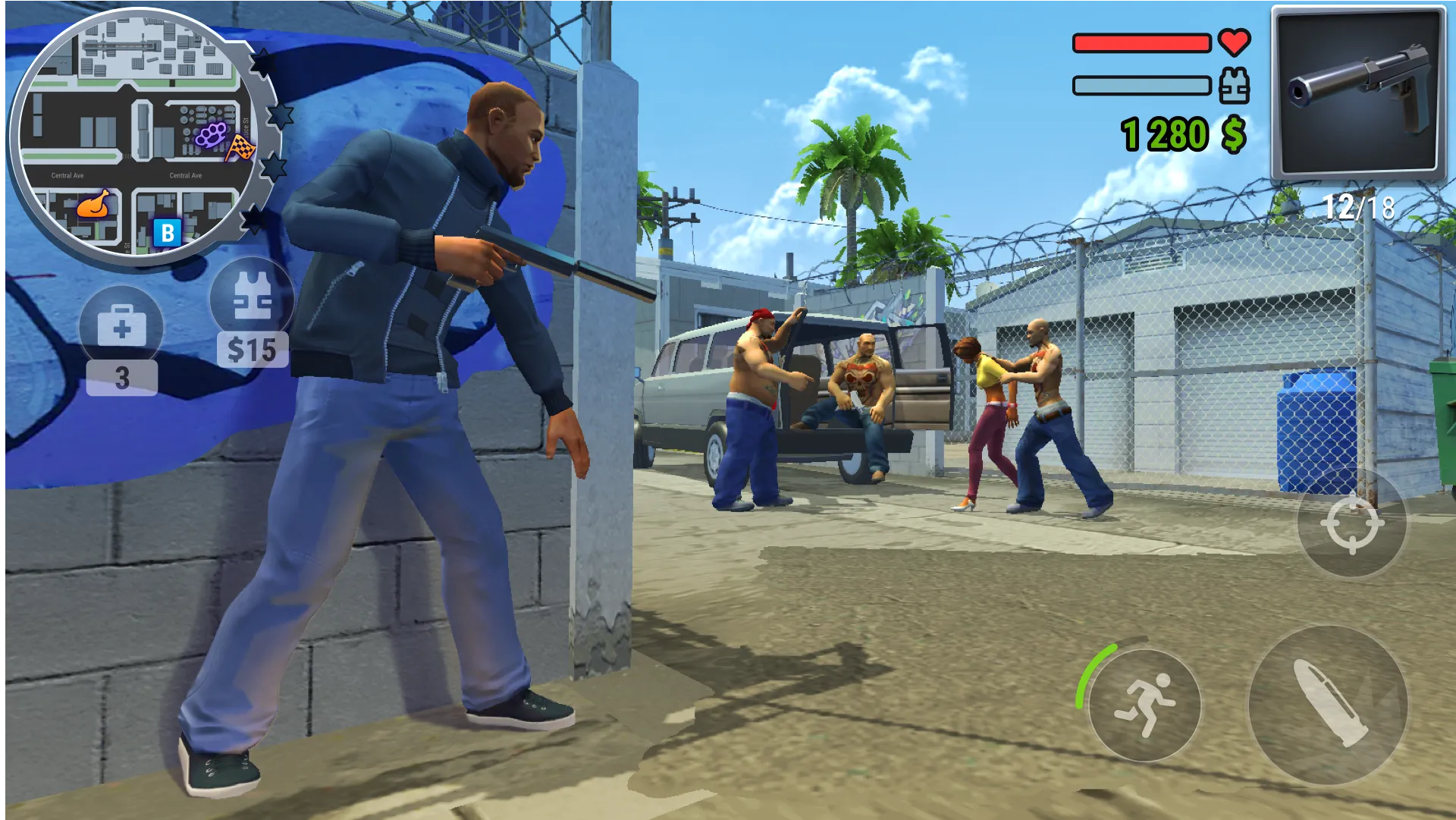 Gangs Town Story v0.38 APK Мод (Мега Меню, Много денег, Режим бога) Screenshot 4 Gangs Town Story v0.38 APK Мод (Мега Меню, Много денег, Режим бога) Screenshot 4