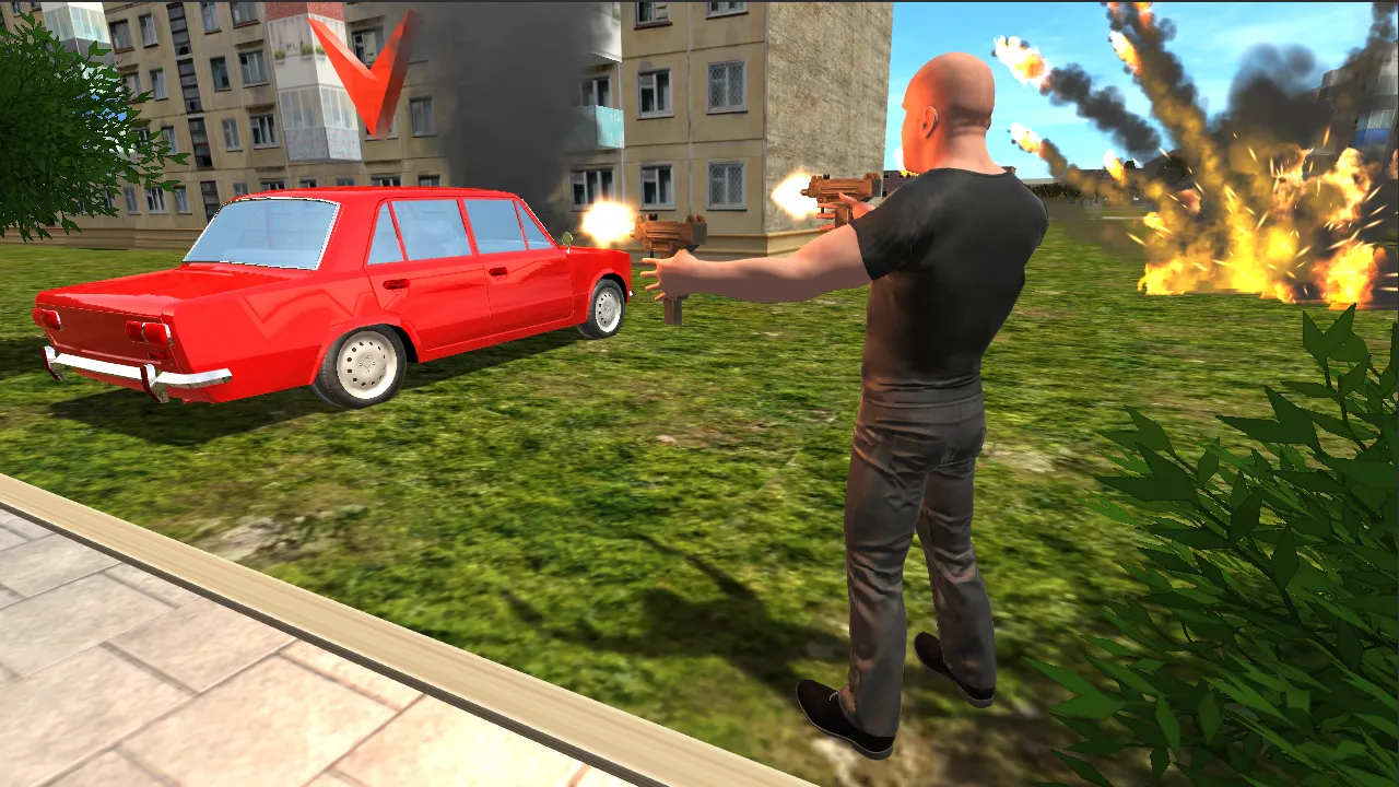 Russian Crime Real Gangster [мод: много денег] Screenshot 5