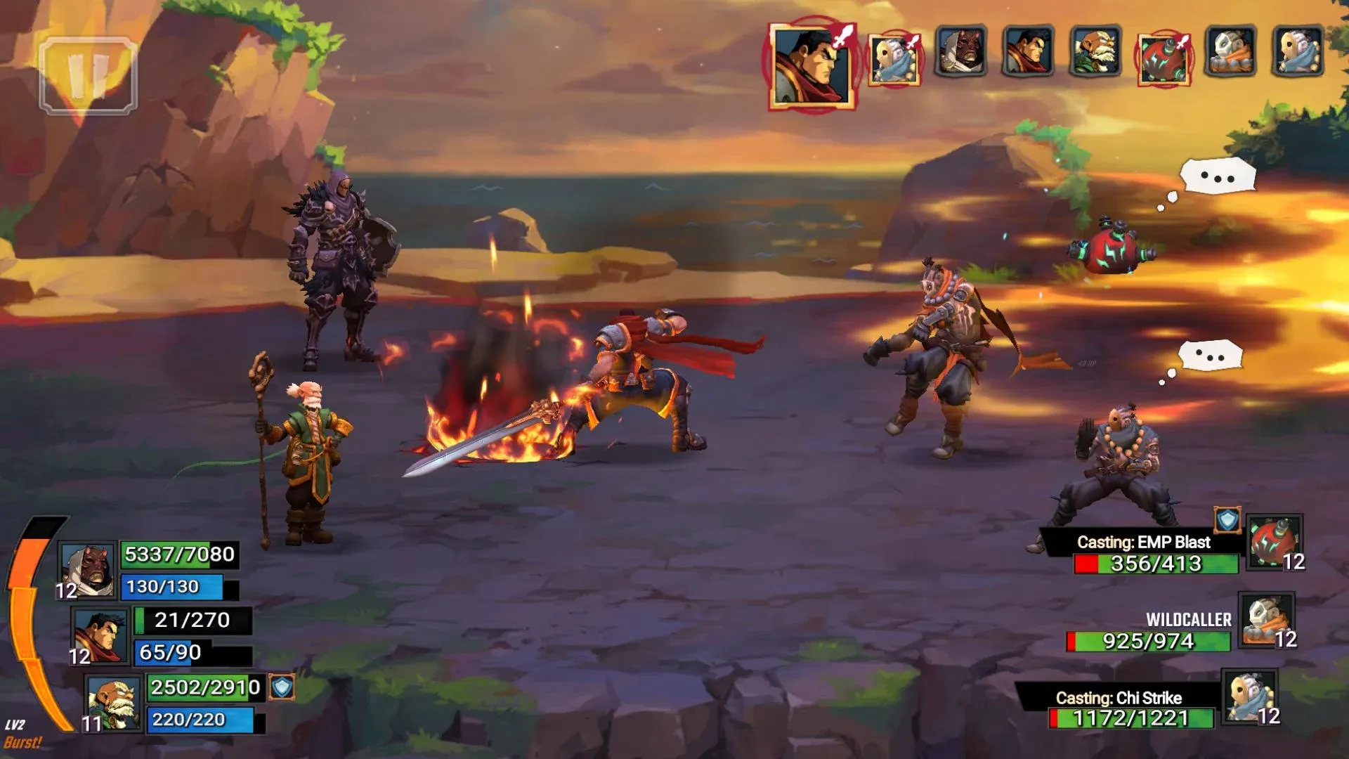 Battle Chasers: Nightwar v1.0.40 APK Мод (Много денег) Screenshot 1