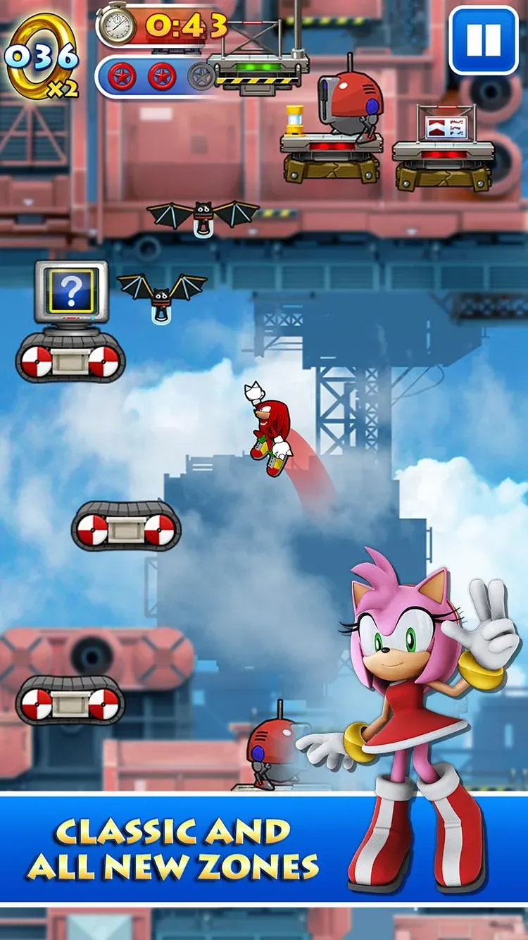 Sonic Jump Pro v2.5.0 APK Мод (Меню, Много денег, Всё открыто) Screenshot 3