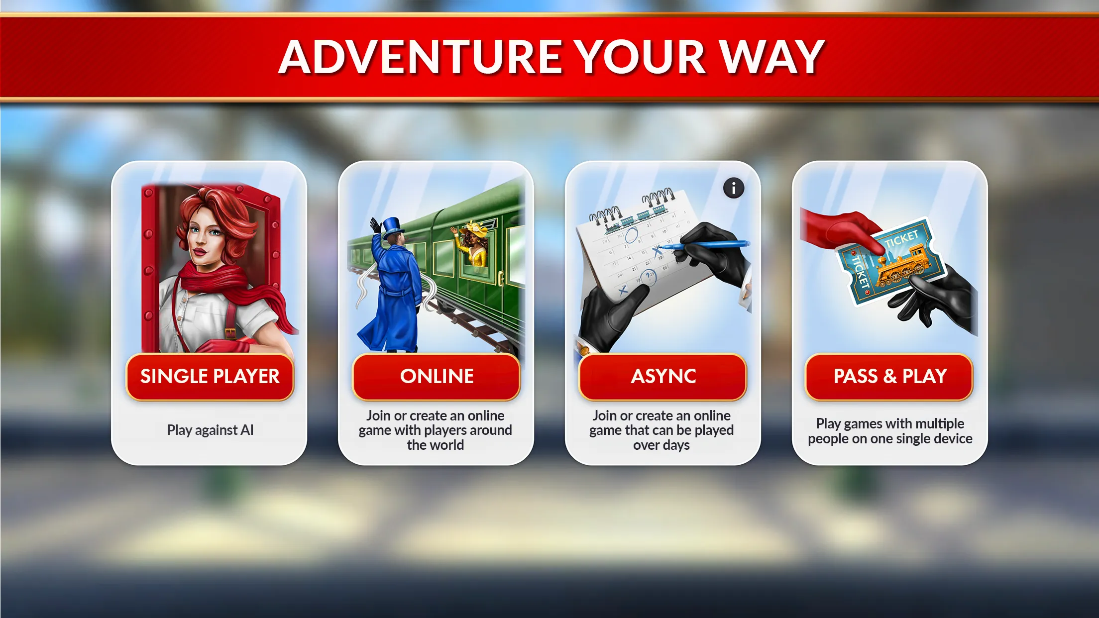 Ticket to Ride v1.10.3 APK Мод (Полная версия) Screenshot 3 Ticket to Ride v1.10.3 APK Мод (Полная версия) Screenshot 3