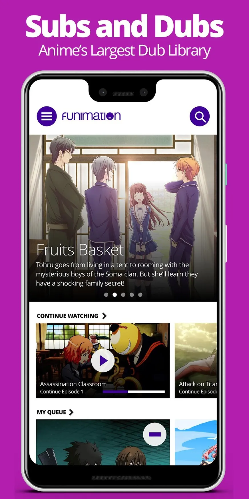 Funimation v3.10.2 APK Screenshot 4