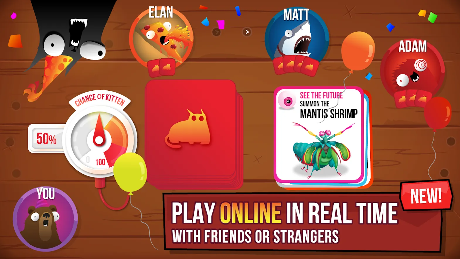 Exploding Kittens® - Official [мод: всё открыто] Screenshot 4