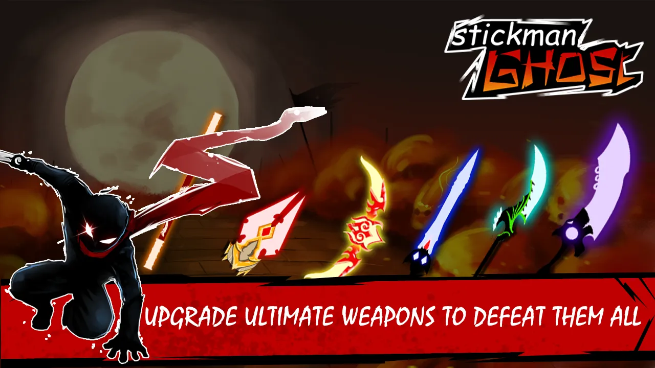 Stickman Ghost Premium: Ninja Warrior [мод: много денег] Screenshot 2