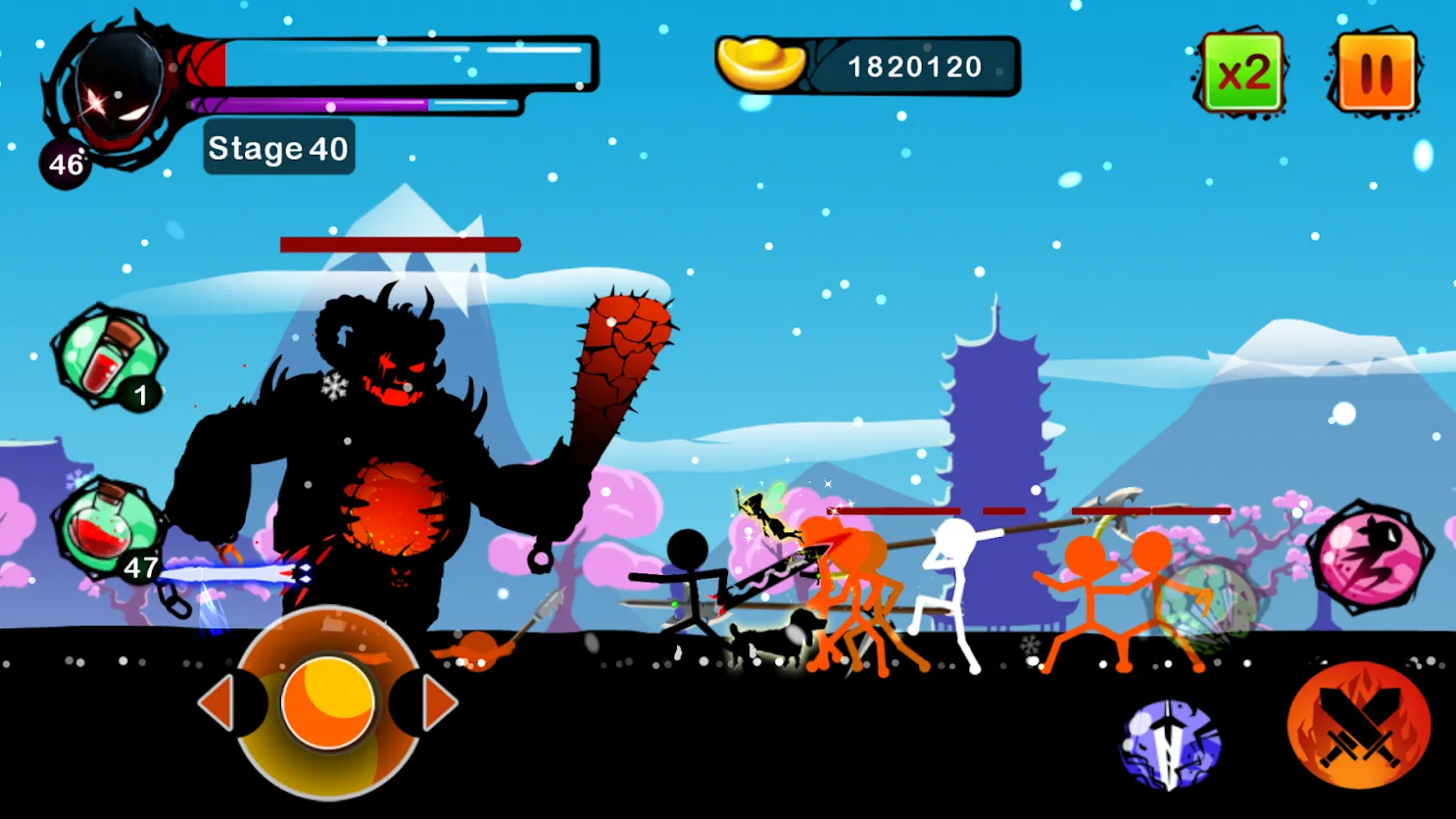 Stickman Ghost Premium: Ninja Warrior [мод: много денег] Screenshot 5