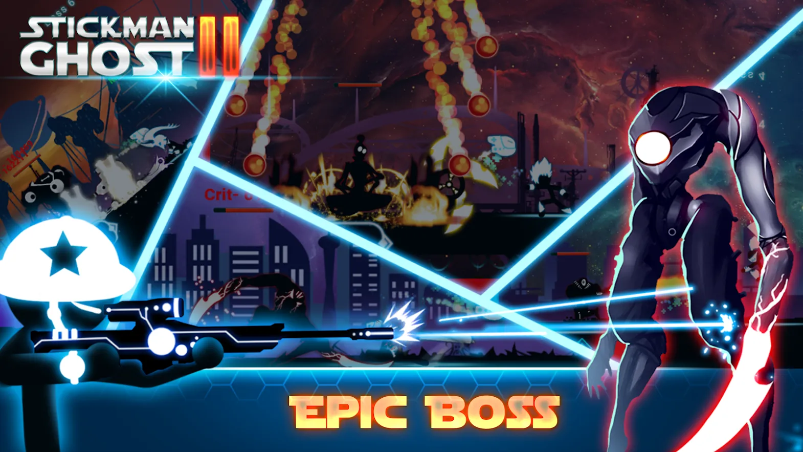 Stickman Ghost 2: Gun Sword [мод: много денег] Screenshot 2