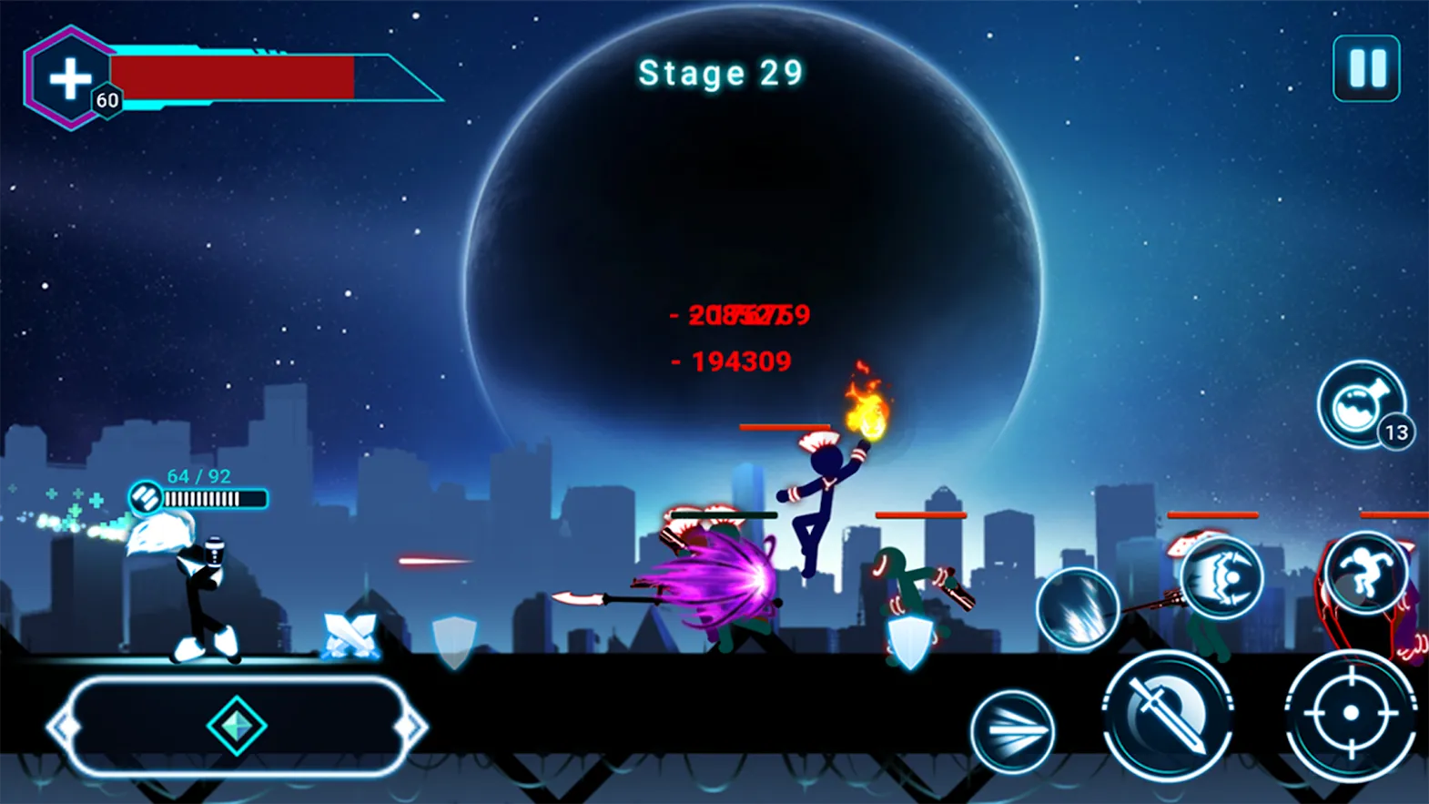 Stickman Ghost 2: Gun Sword [мод: много денег] Screenshot 5