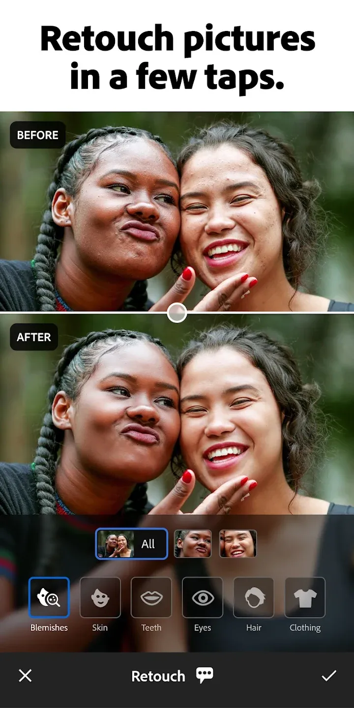 Lightroom Photo & Video Editor v11.2.3 APK Мод (Всё открыто, Premium) Screenshot 2