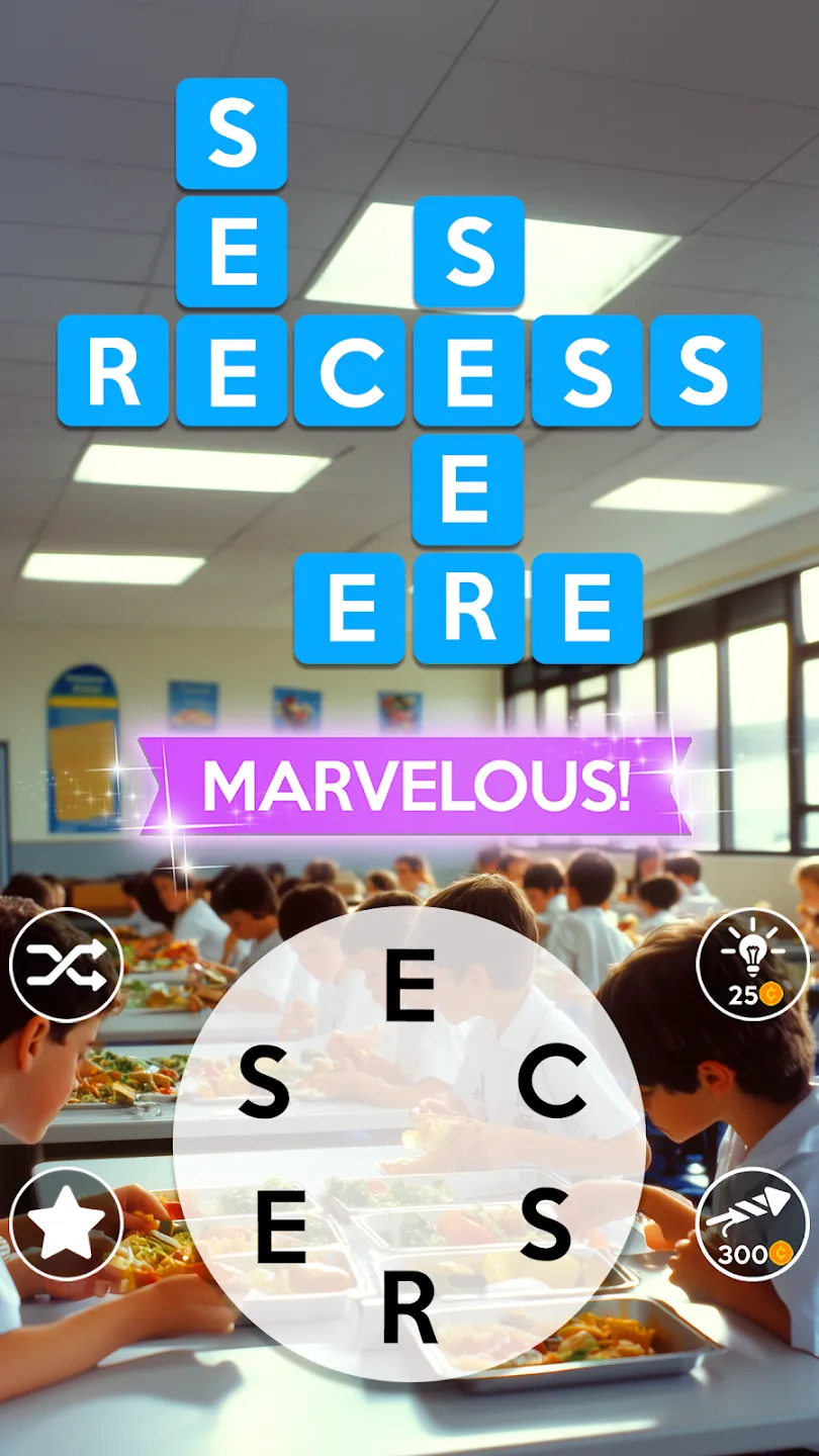 Wordscapes v3.11.71 APK Мод (Много денег) Screenshot 4