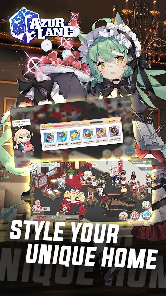 Azur Lane [мод: меню] Screenshot 4