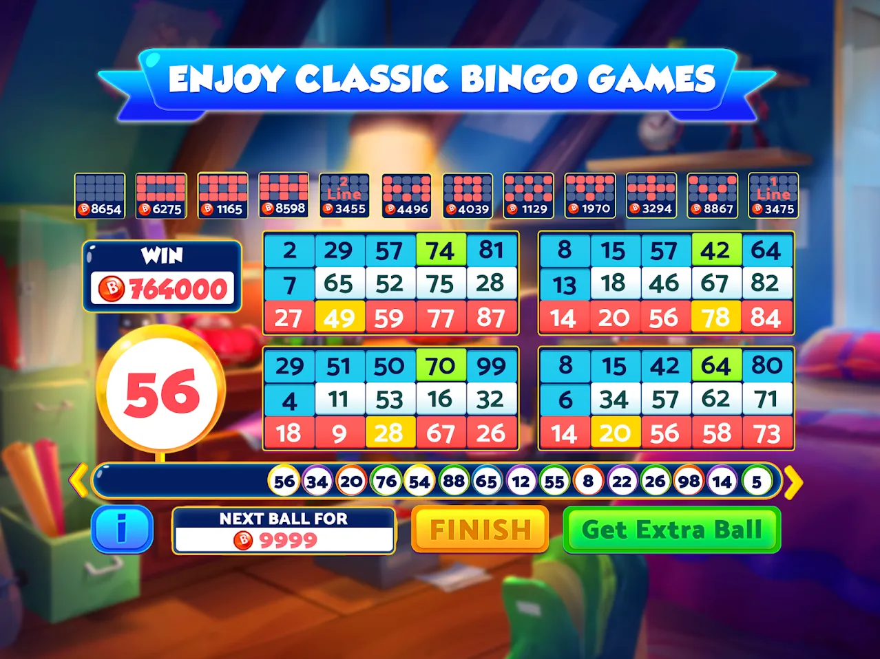 Bingo Bash: Играйте в Бинго и на игровых автоматах Screenshot 5
