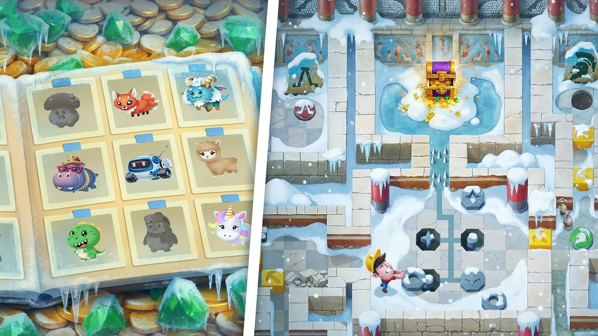Diggy's Adventure: Головоломки v2.15.1 APK Мод (Меню, Скорость игры) Screenshot 4