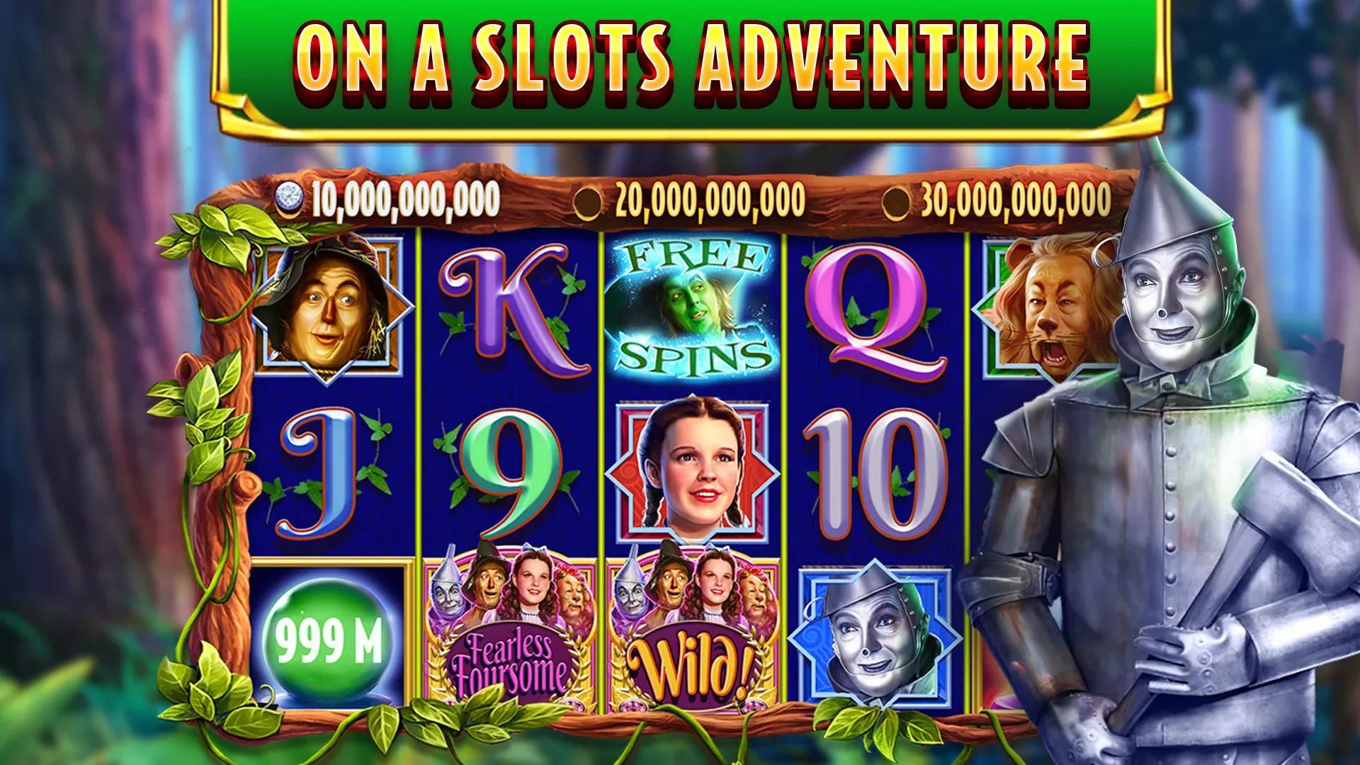 Wizard of Oz Slot Machine Game v276.0.3387 APK Мод (Много денег) Screenshot 3