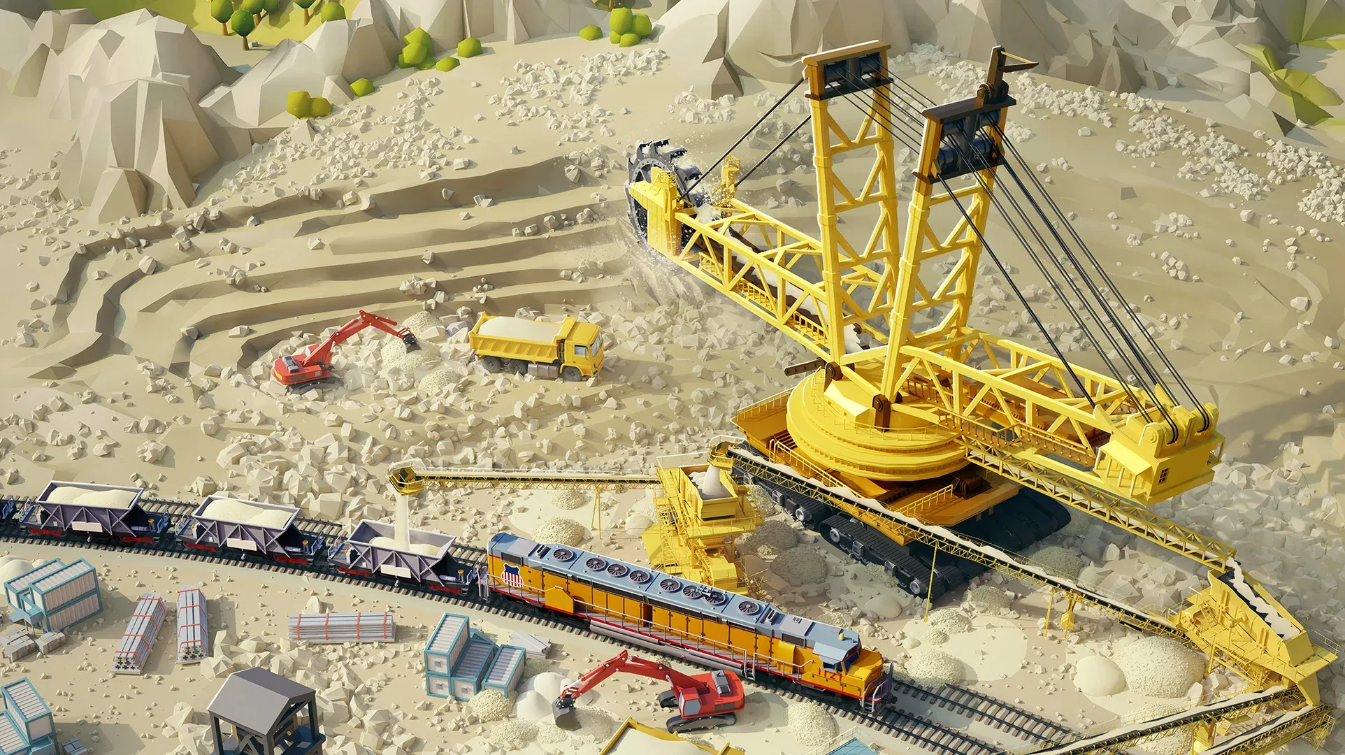 Train Station 2 v4.24.0 APK Мод (Меню, Бесплатные покупки, Много боксов) Screenshot 2