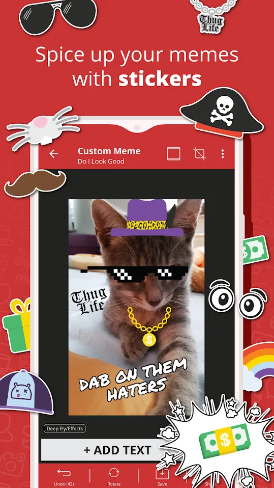 Meme Generator PRO [мод: всё открытo] Screenshot 3
