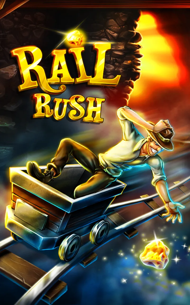 Rail Rush v1.9.25 APK Мод (Много денег) Screenshot 1 Rail Rush v1.9.25 APK Мод (Много денег) Screenshot 1