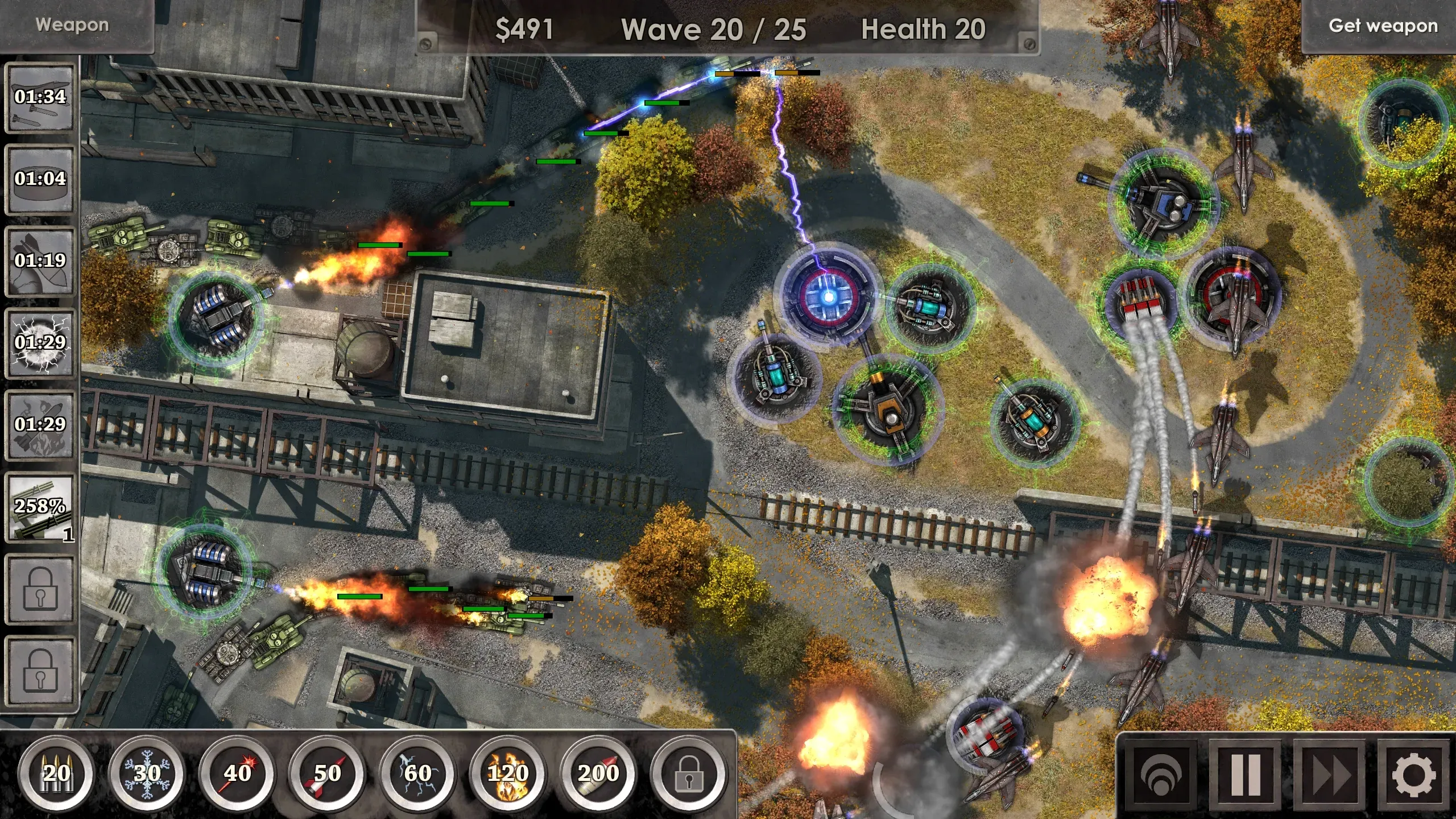 Defense Zone 3 HD v1.6.63 APK Мод (Много денег) Screenshot 2