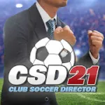 Скачать Club Soccer Director 2021 – Футбольный менеджмент [мод: бесплатные покупки] на Андроид