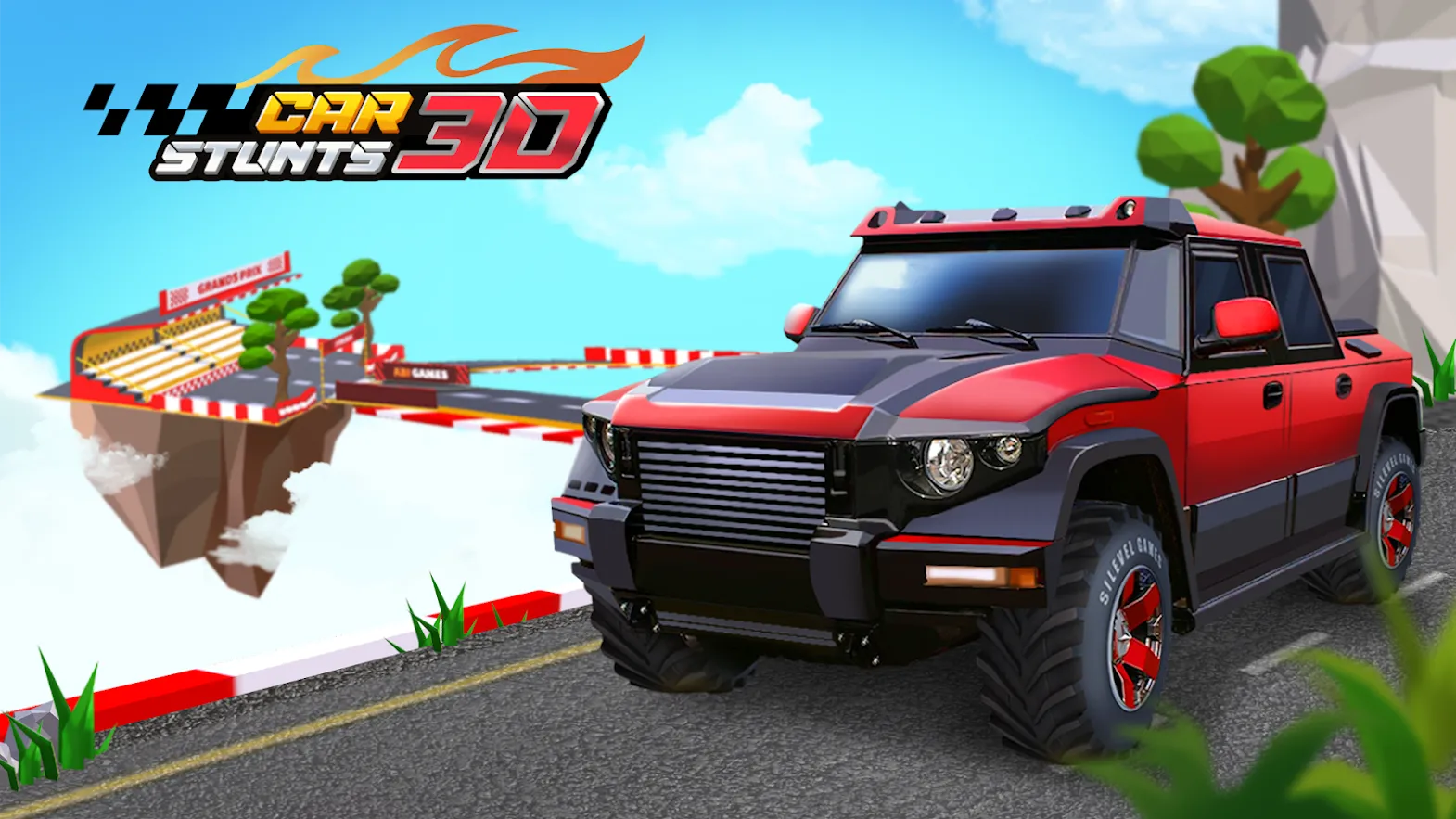 Car Stunts 3D - Extreme City [мод: всё открыто] Screenshot 1