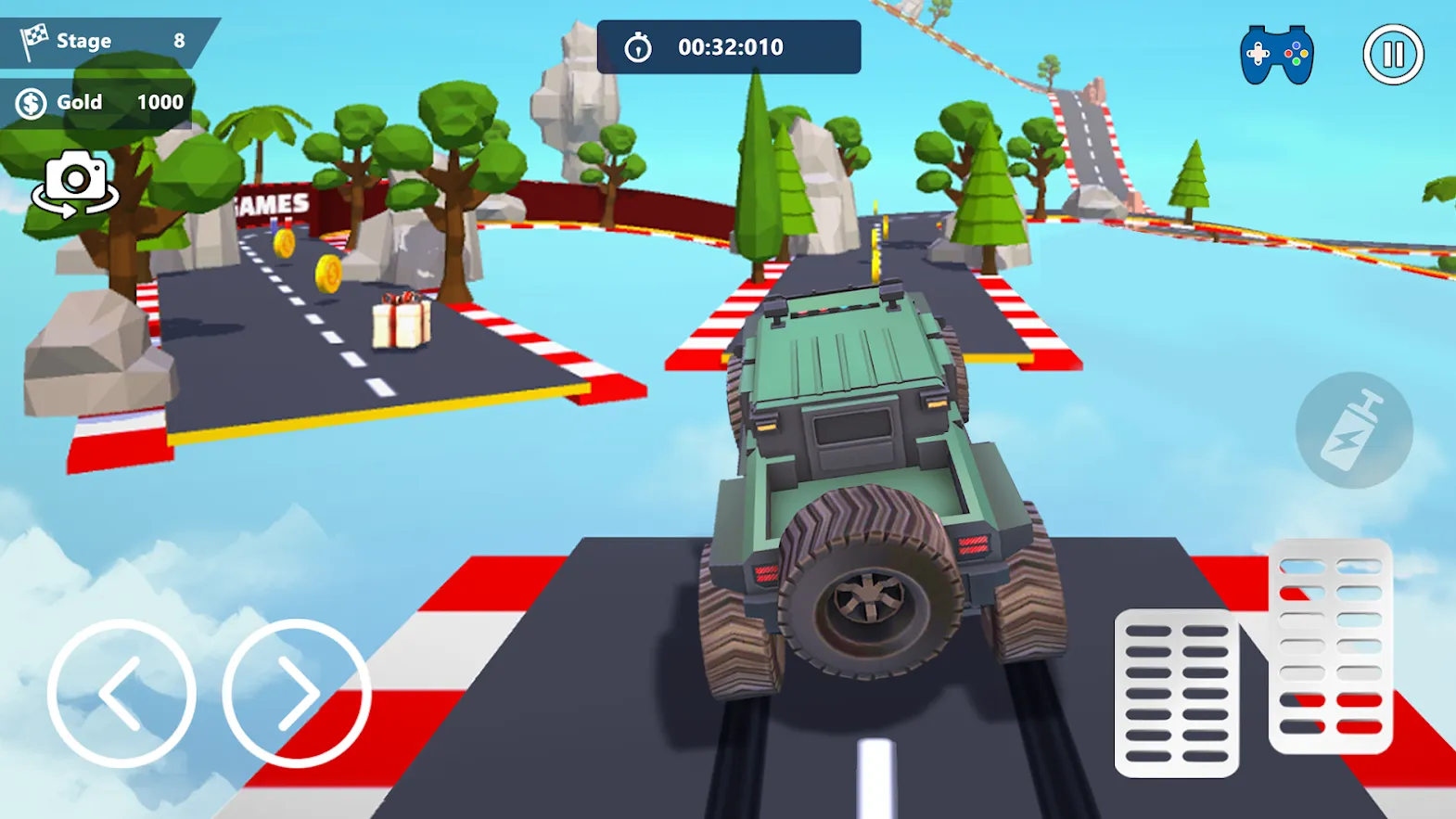 Car Stunts 3D - Extreme City [мод: всё открыто] Screenshot 3