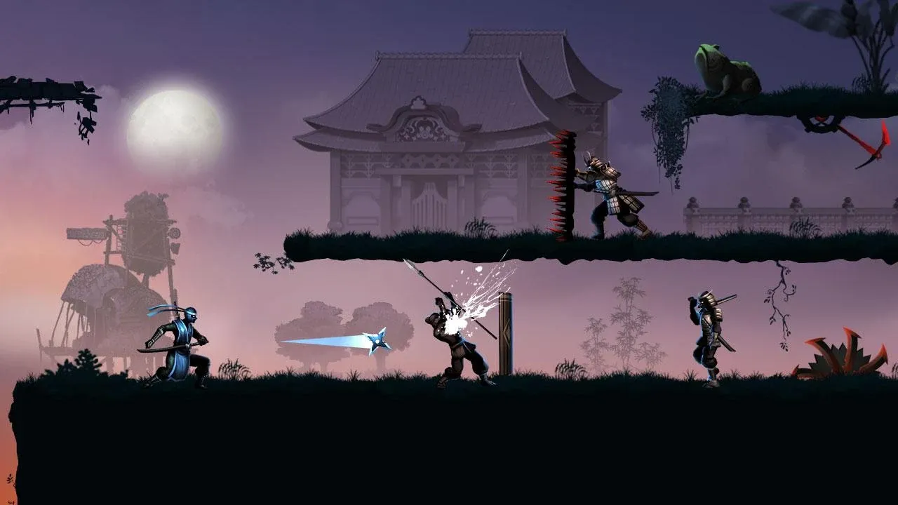 Ninja Warrior: Legend of Adventure v1.93.1 APK Мод (Много навыков) Screenshot 2