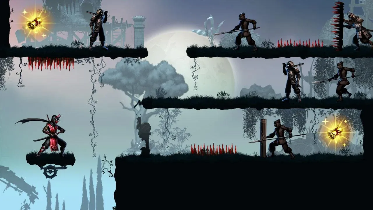 Ninja Warrior: Legend of Adventure v1.93.1 APK Мод (Много навыков) Screenshot 3