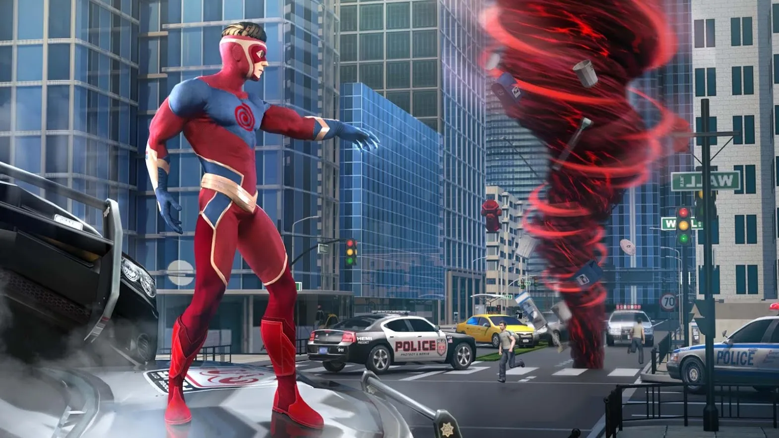 Hurricane Superhero Tornado [мод: много денег] Screenshot 1