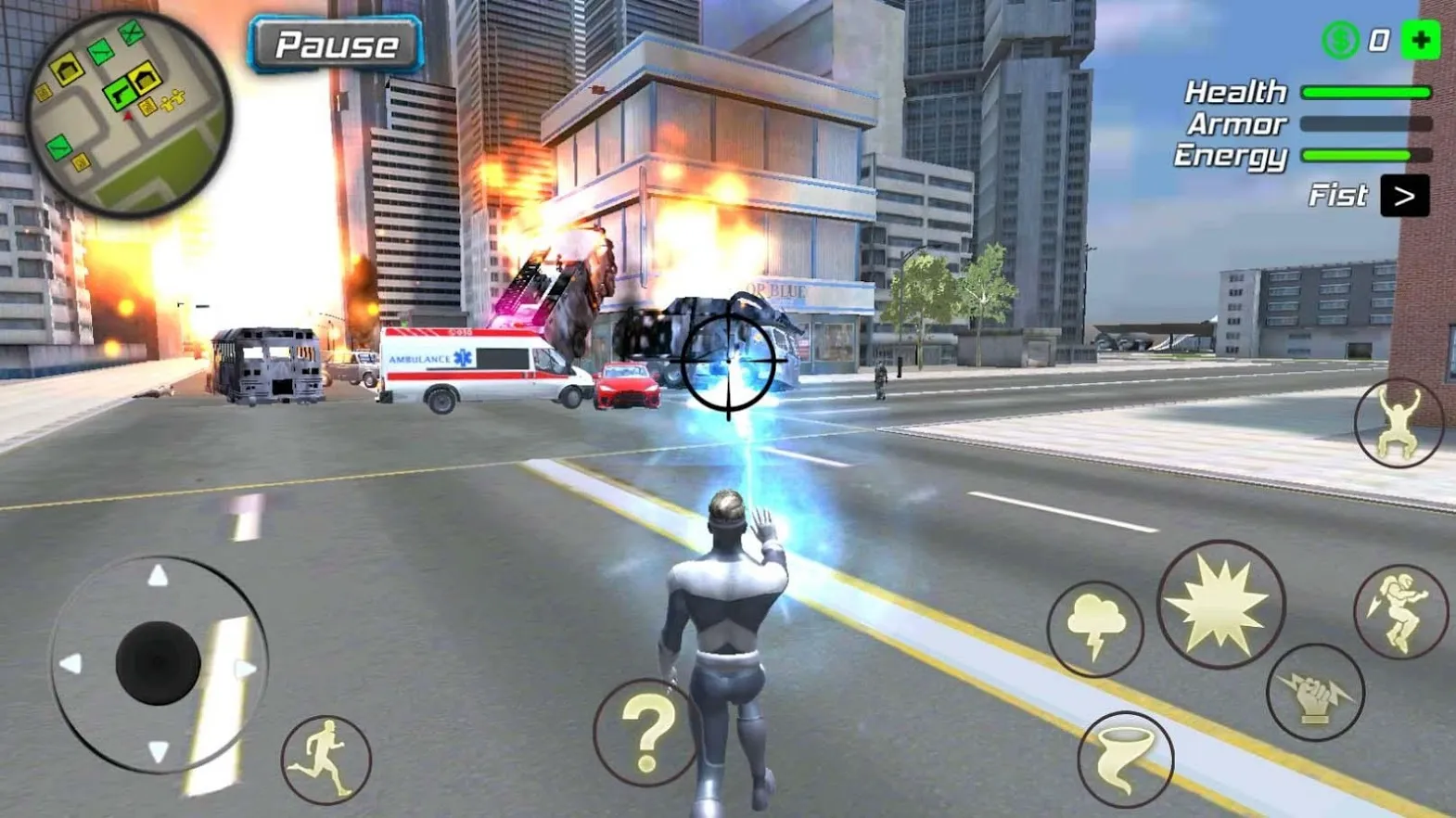 Hurricane Superhero Tornado [мод: много денег] Screenshot 2
