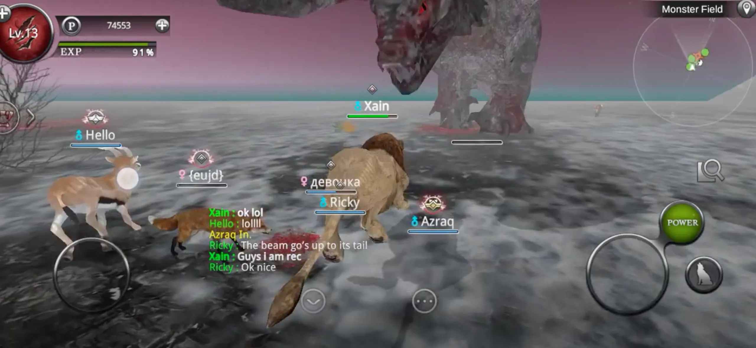 Wild Animals Online v9.3.2 APK Мод (Много денег) Screenshot 5