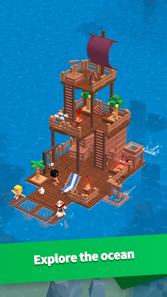 Idle Arks: Build at Sea [мод: много денег] Screenshot 3