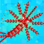 Скачать Pixel Sword Fish io [мод: много денег] на Андроид
