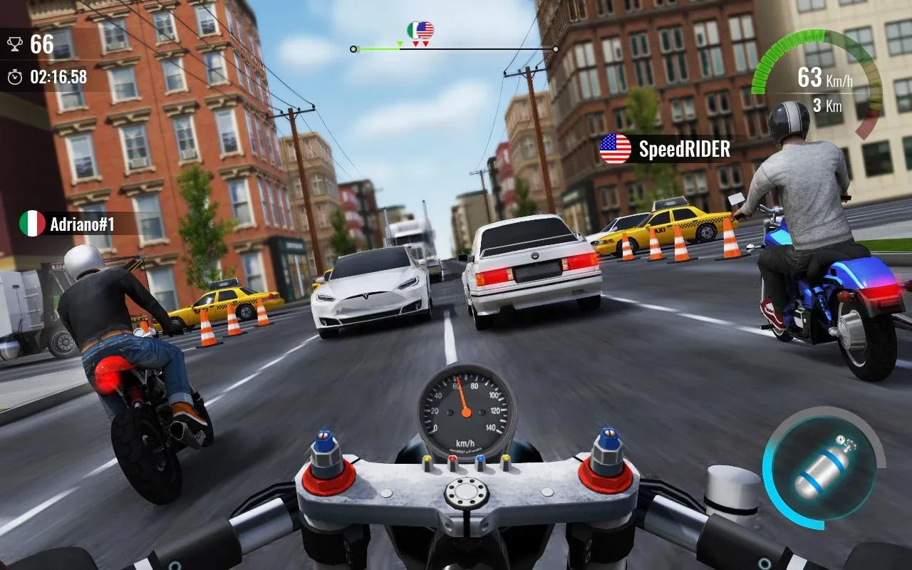 Moto Traffic Race 2 v1.28.05 APK Мод (Много денег) Screenshot 3 Moto Traffic Race 2 v1.28.05 APK Мод (Много денег) Screenshot 3