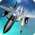 Скачать Воздушные битвы 3D [мод: много денег] на Андроид
