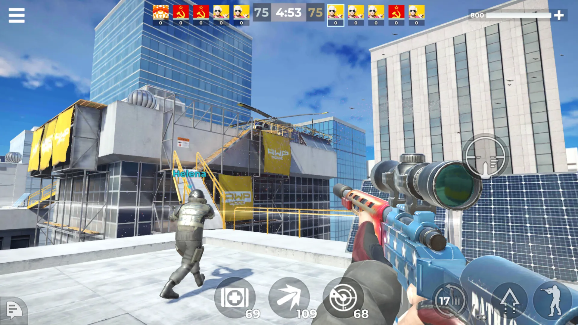 AWP Mode: Онлайн Снайпер Шутер v1.8.0 APK Мод (Бесконечные боеприпасы) Screenshot 1