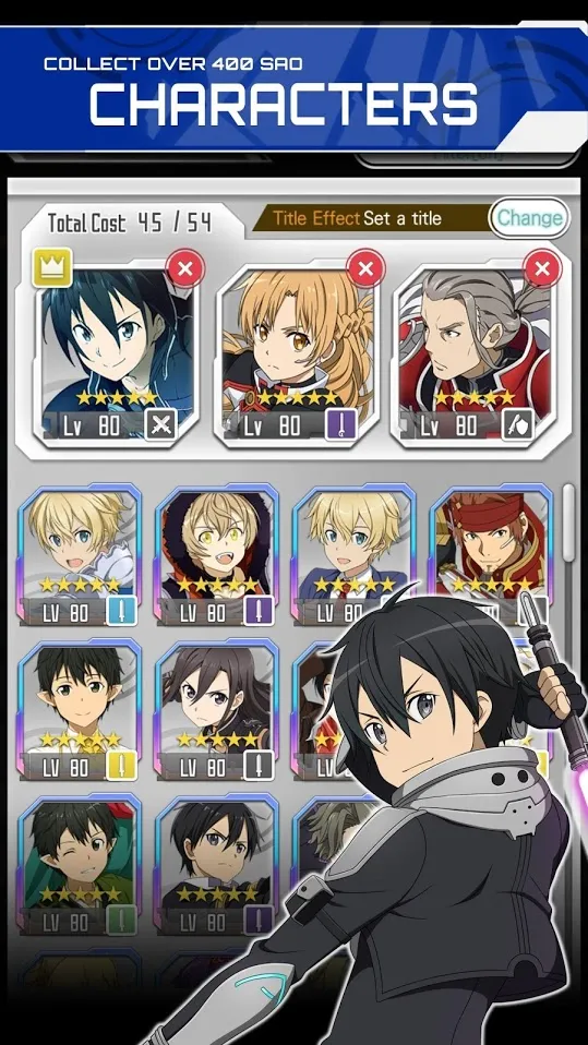 SAO Memory Defrag [мод: режим бога] Screenshot 2