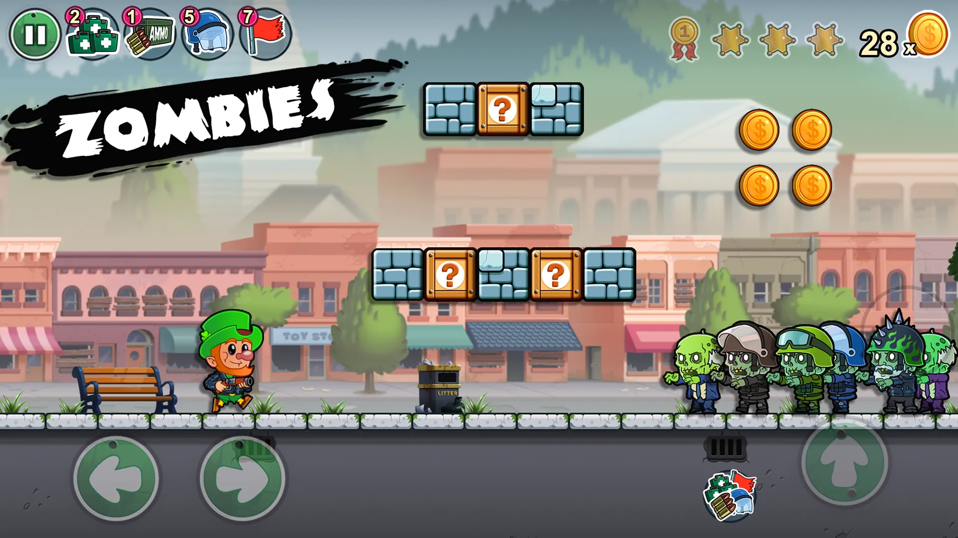 Lep's World Z v5.4.7 APK Мод (Много денег) Screenshot 1