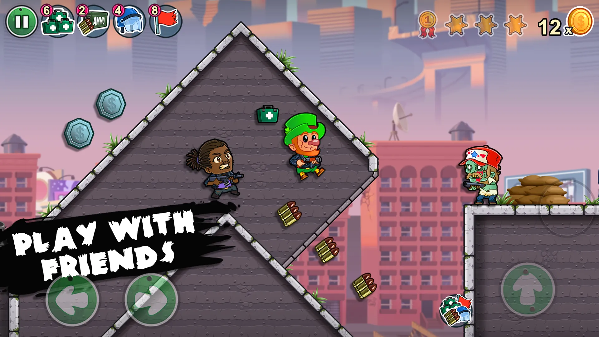 Lep's World Z v5.4.7 APK Мод (Много денег) Screenshot 3