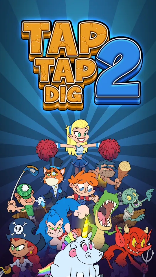 Tap Tap Dig 2: Idle Mine Sim [мод: много денег] Screenshot 1