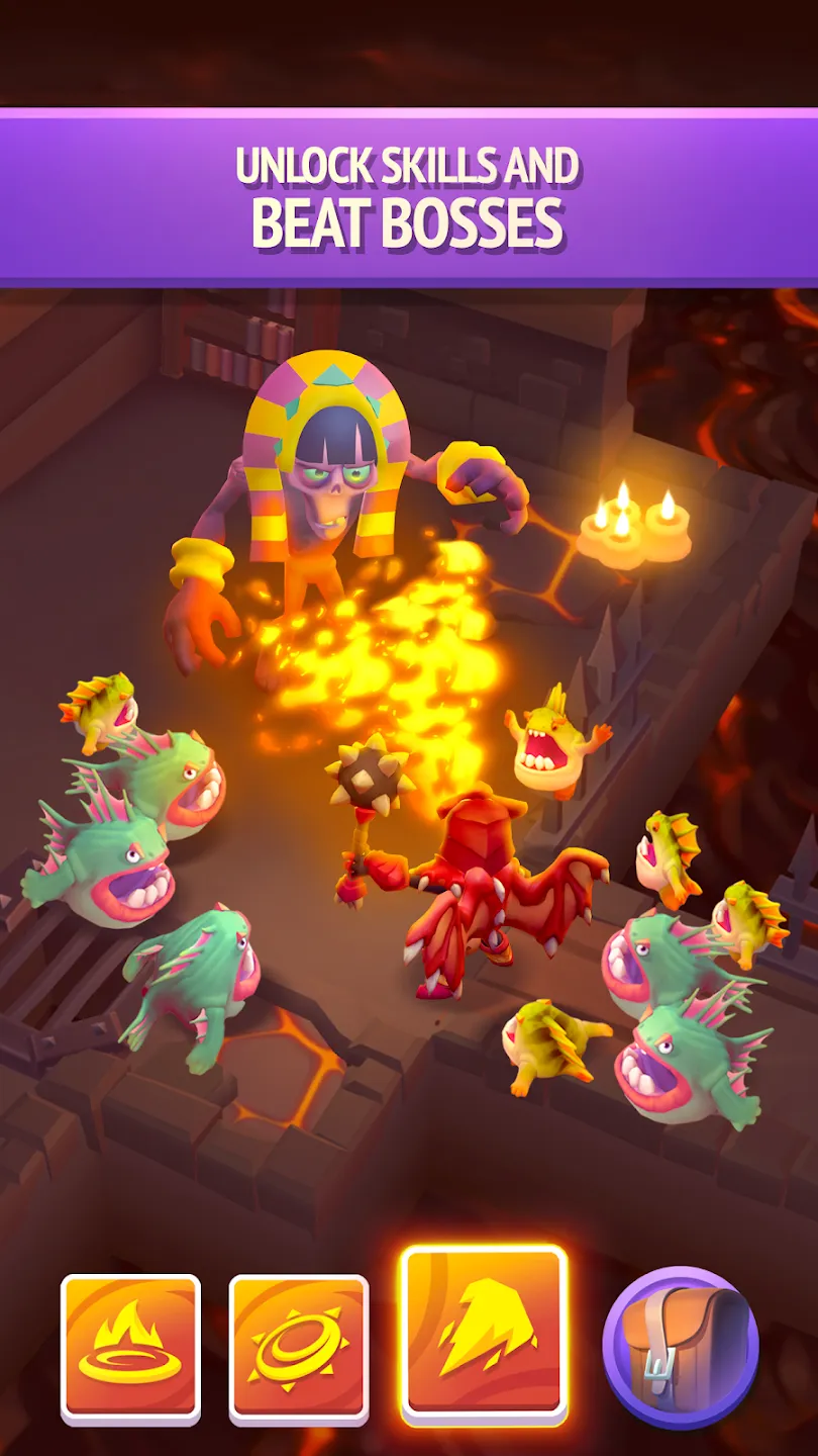Nonstop Knight 2 v3.3.7 APK Мод (Меню, Один удар, Режим бога, Мана) Screenshot 3 Nonstop Knight 2 v3.3.7 APK Мод (Меню, Один удар, Режим бога, Мана) Screenshot 3