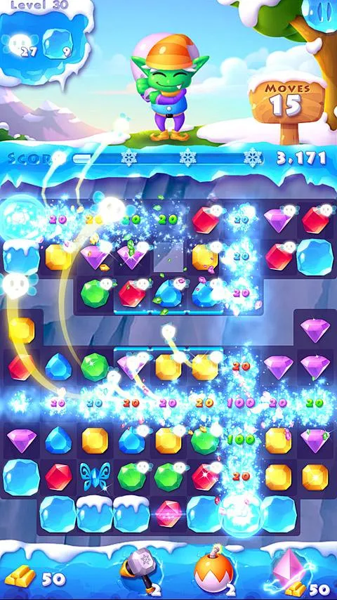 Ice Crush 2 [мод: много денег] Screenshot 2