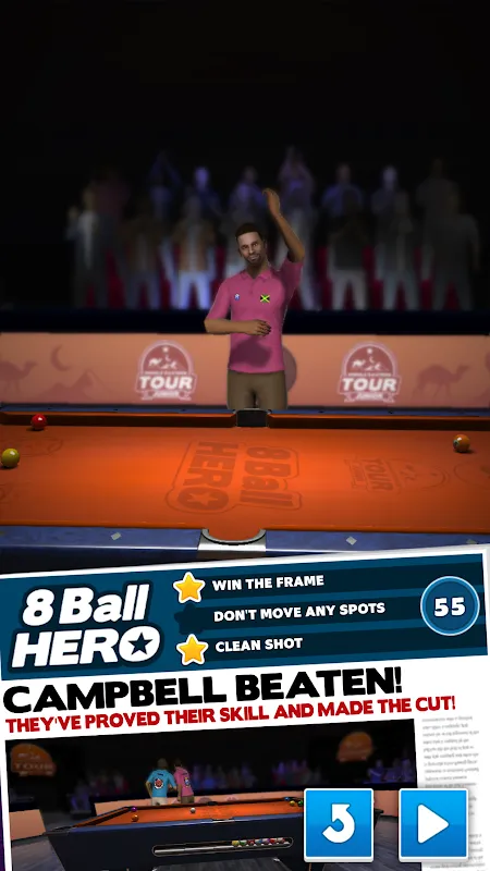 8 Ball Hero v1.18 APK Мод (Много денег) Screenshot 1
