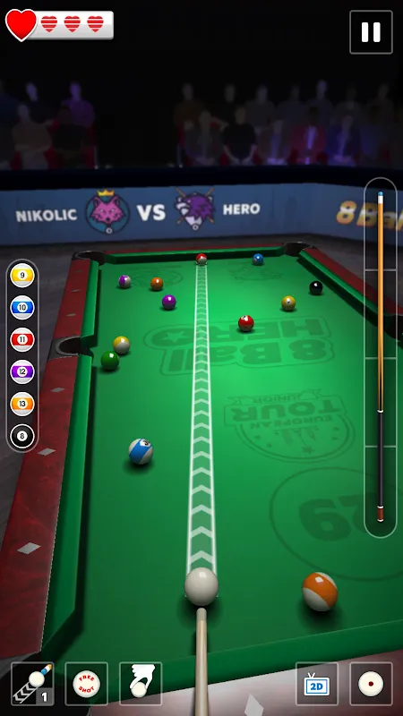 8 Ball Hero v1.18 APK Мод (Много денег) Screenshot 2