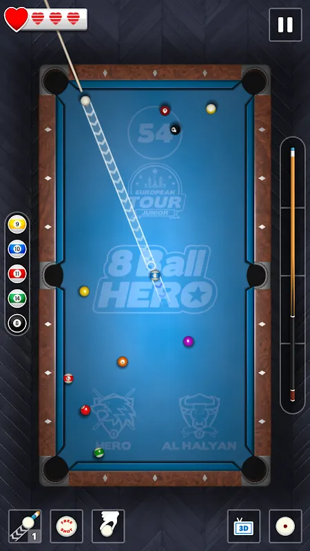 8 Ball Hero v1.18 APK Мод (Много денег) Screenshot 3