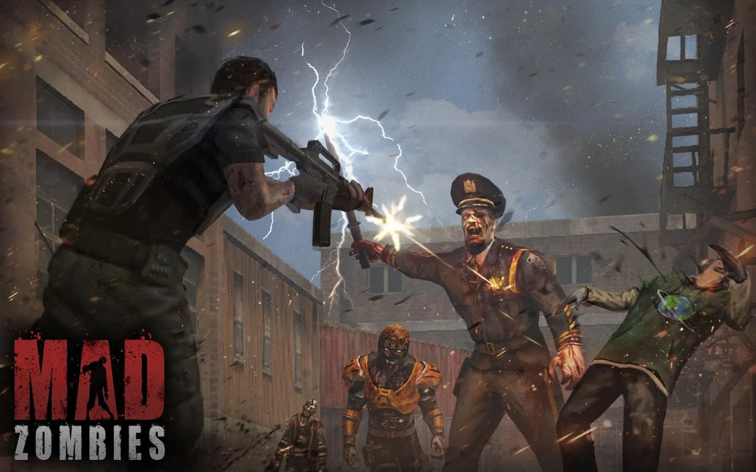 Зомби : MAD ZOMBIES [мод: много денег] Screenshot 3