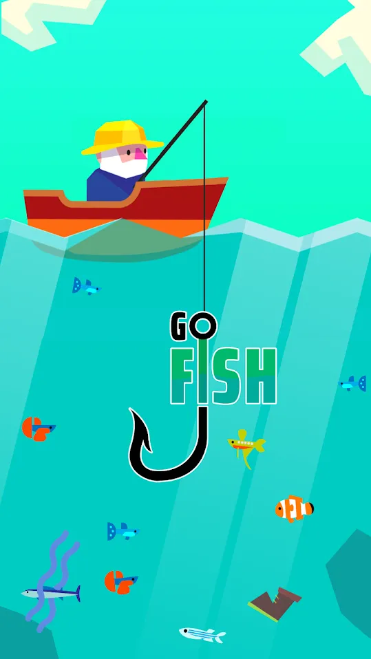 Go Fish! [мод: много денег] Screenshot 1