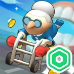 Скачать Strong Granny – Win Robux for Roblox platform [мод: высокая скорость] на Андроид